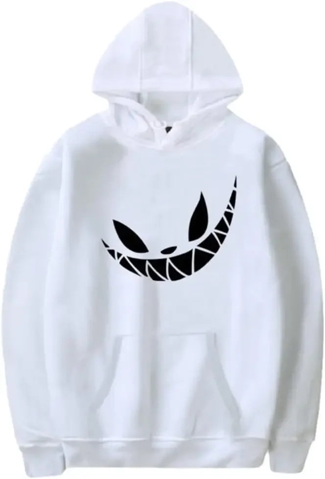 Unisex Smiley Teeth Hoodie | Streetwear Graphic Pullover