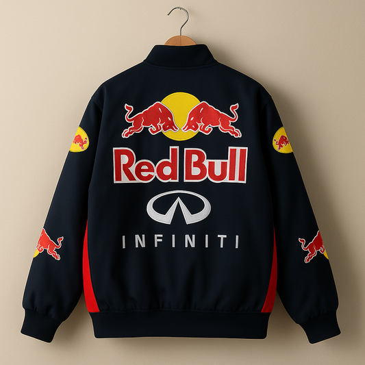 Red Bull Racing Jacket | Vintage Formula 1 Streetwear Motorsport Jacket