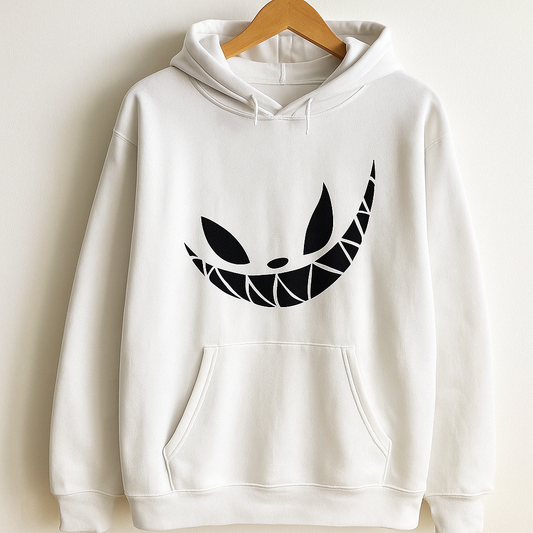Unisex Smiley Teeth Hoodie | Streetwear Graphic Pullover