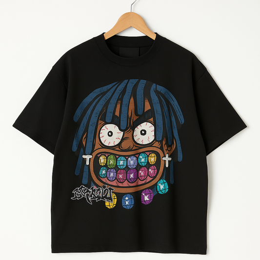 Streetwear Graphic T-Shirt | Cartoon Character Print Top