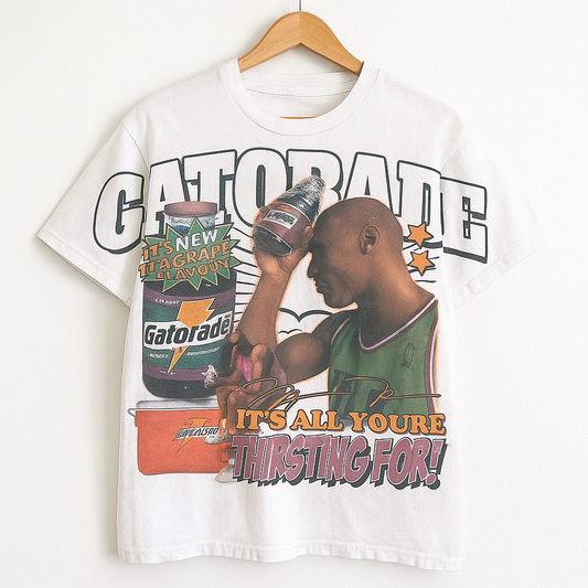 Vintage Y2K Gatorade Graphic Tee | Oversized Streetwear T-Shirt