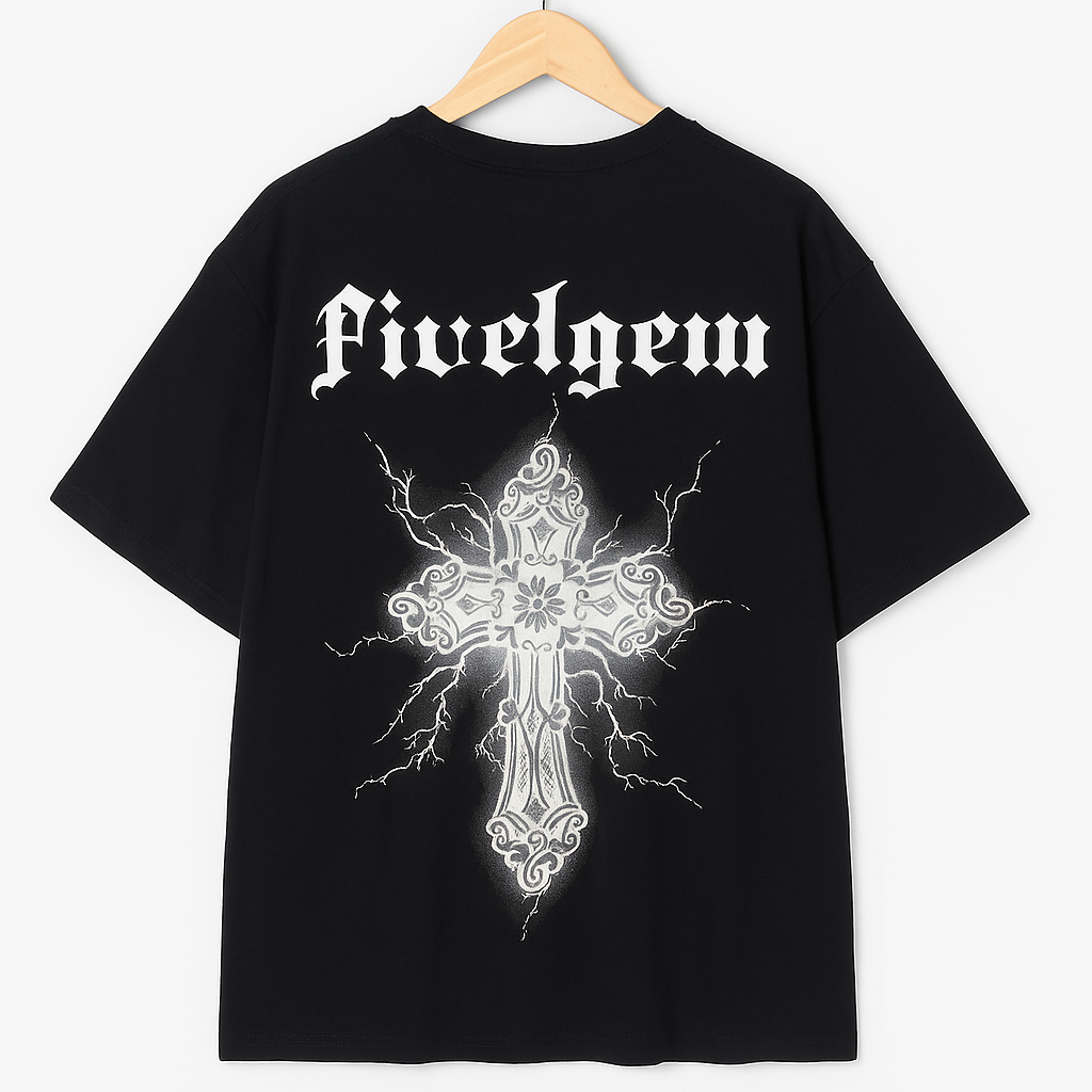 Chrome hearts Cross Graphic T-Shirt | Oversized Streetwear Top