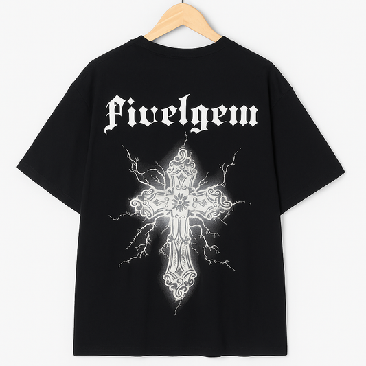 Chrome hearts Cross Graphic T-Shirt | Oversized Streetwear Top