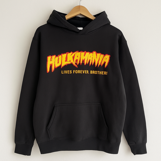 Hulk Hogan Hoodie | Classic Wrestling Streetwear Pullover Hoodie
