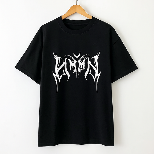 Oversized Gothic Graphic T-Shirt | Y2K Streetwear Tee