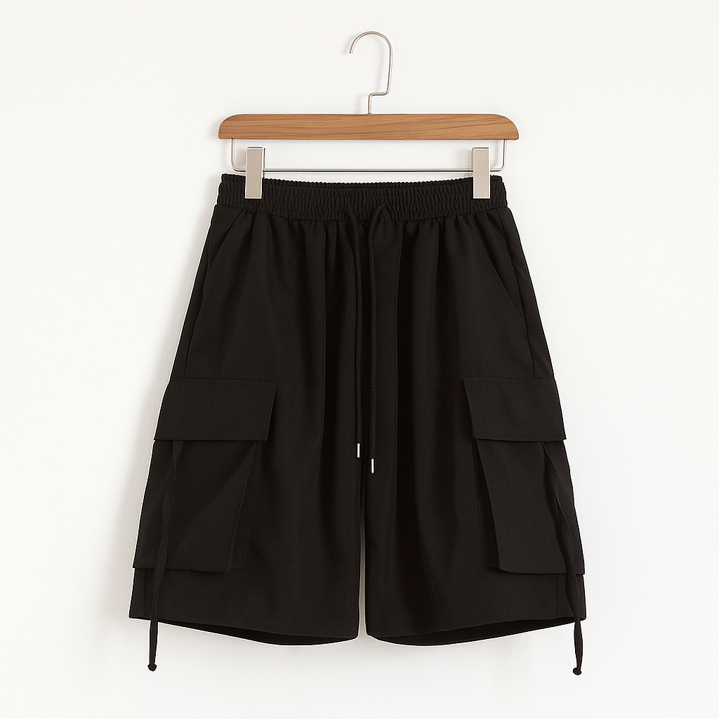 Loose Cargo Shorts for Women | Y2K Streetwear Baggy Shorts with Pockets