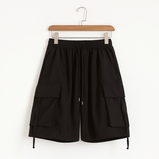 Loose Cargo Shorts for Women | Y2K Streetwear Baggy Shorts with Pockets