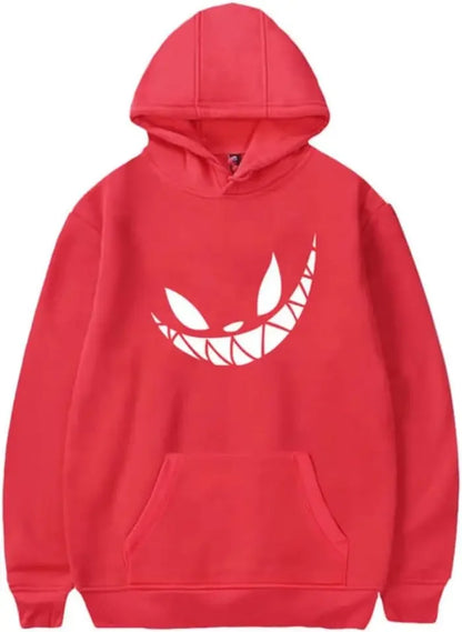 Unisex Smiley Teeth Hoodie | Streetwear Graphic Pullover