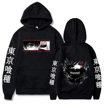 Anime Graphic Hoodie | Oversized Streetwear Hoodie with Tokyo-Inspired Design