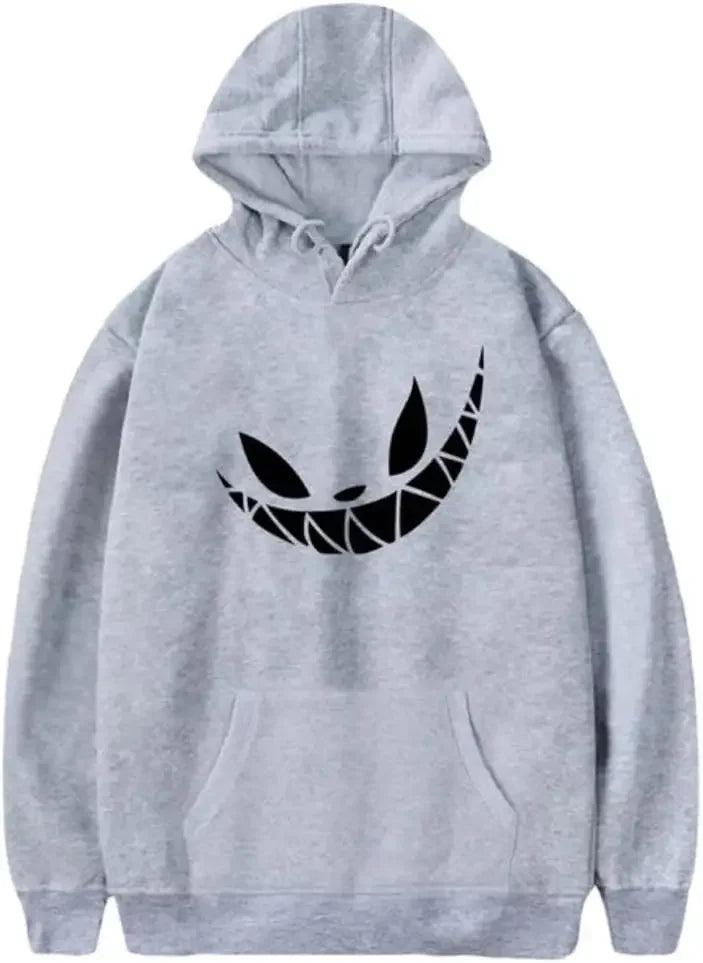 Unisex Smiley Teeth Hoodie | Streetwear Graphic Pullover