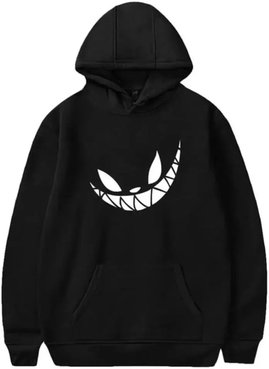 Unisex Smiley Teeth Hoodie | Streetwear Graphic Pullover